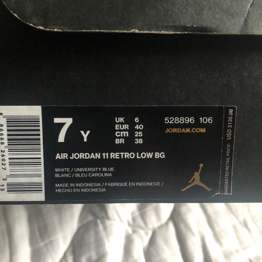 Sz 7. Jordan 11 Retro Low